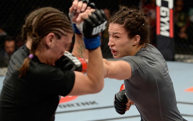 UFC  Lauren Murphy; Sara McMann (Foto: Agência Getty Images)