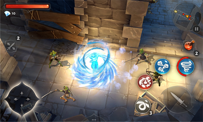Dungeon Hunter é o novo game da Gameloft para Windows Phone com emocionantes batalhas (Foto: Divulgação/Windows Phone Store)