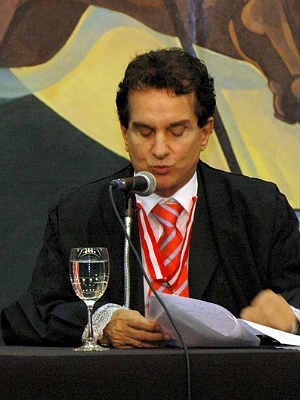 Elmo Braz posse presidncia TCE 2009 (Foto: Willian Dias/ALMG)