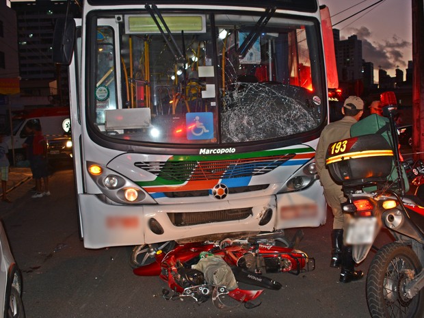 G1 Acidente Entre ônibus E Moto Deixa Um Morto Em João Pessoa Notícias Em Paraíba 1419