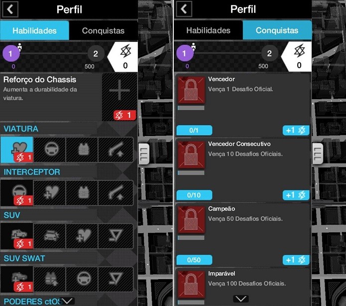 Confira os dados de seu perfil (Foto: Thiago Barros/Reprodução)