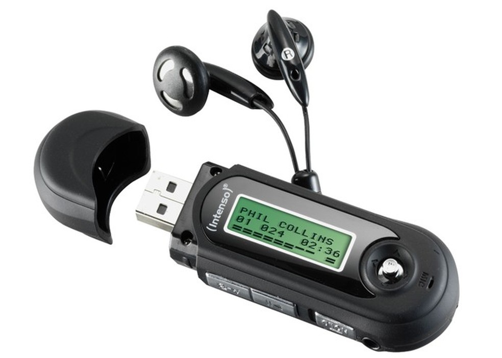 MP3 Player era o dispositivo de músicas portátil dos anos 2000 até hoje em dia  (Foto: Divulgação/Intenso)