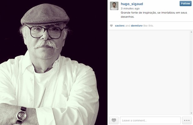 Sergio Rodrigues (Foto: Instagram/reprodução)