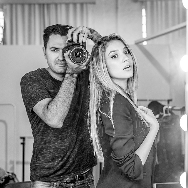 Bruna Santana e o fotógrafo Bruno Fioravanti (Foto: Reprodução/Instagram)