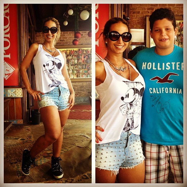 Valesca Popozuda e o filho (Foto: Instagram / Reprodução) Valesca Popozuda e o filho (Foto: Instagram / Reprodução)