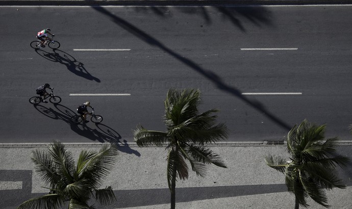 Evento-teste ciclismo de estrada Olimpíadas Rio 2016 (Foto: REUTERS/Ricardo Moraes)