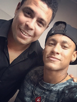 Neymar e Ronaldo (Foto: ReproduÃƒÂ§ÃƒÂ£o / Instagram)