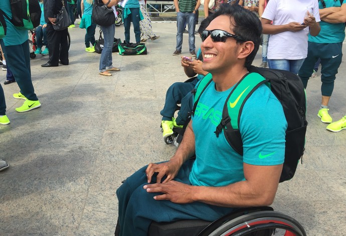 Luis Carlos confia em medalha no Rio (Foto: Marcella Dottling)