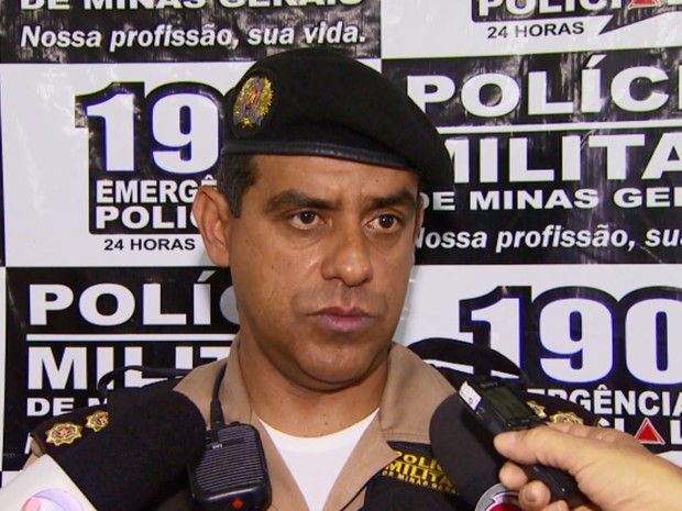 Tenente coronel da PM falou sobre reação da polícia na confusão após o jogo do Boa Esporte e Guarani, em Varginha (Foto: Reprodução EPTV)