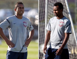 Jorge Henrique Chiquinho Corinthians (Foto: Agência Corinthians) Jorge Henrique Chiquinho Corinthians (Foto: Agência Corinthians)