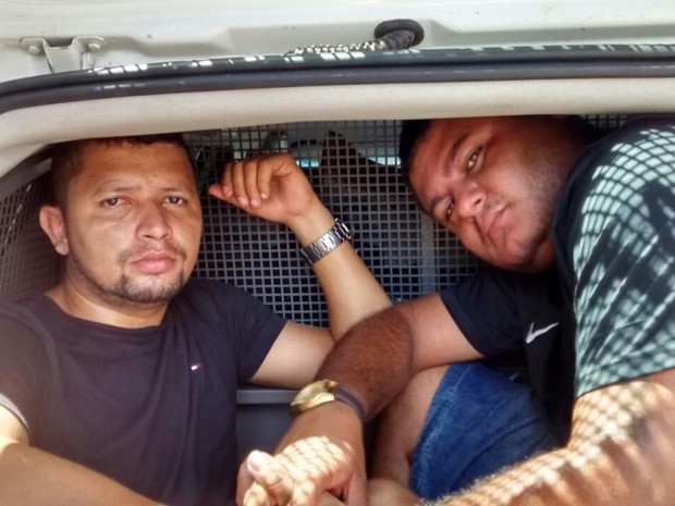 Alexsandro dos Santos Pereira e Mailson André Souza Silva foram presos no bairro do São Francisco, em São Luís