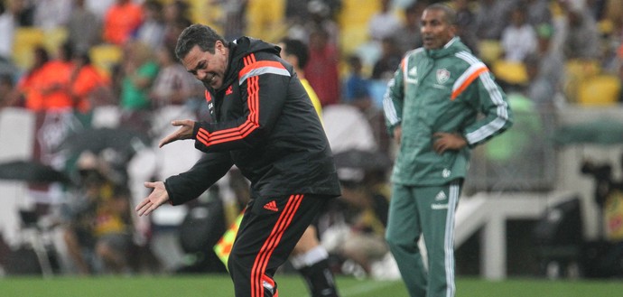 Vanderlei Luxemburgo na partida contra o Fluminense (Foto: Gilvan de Souza / Flamengo) Vanderlei Luxemburgo na partida contra o Fluminense (Foto: Gilvan de Souza / Flamengo)