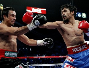 Manny Pacquiao luta contra Juan Manuel Márquez, boxe (Foto: Agência AP)