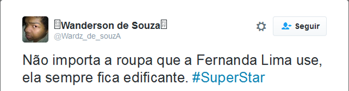 Fernanda Lima twitter (Foto: Reprodução)