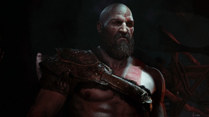 Kratos surpreendeu jogadores quando Sony revelou novo God of War no início de sua conferência na E3 2016 (Foto: Reprodução/PlayStation Blog) (Foto: Kratos surpreendeu jogadores quando Sony revelou novo God of War no início de sua conferência na E3 2016 (Foto: Reprodução/PlayStation Blog)) Kratos surpreendeu jogadores quando Sony revelou novo God of War no início de sua conferência na E3 2016 (Foto: Reprodução/PlayStation Blog) (Foto: Kratos surpreendeu jogadores quando Sony revelou novo God of War no início de sua conferência na E3 2016 (Foto: Reprodução/PlayStation Blog))