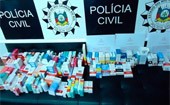 Homens são presos com remédio roubado (Divulgação/Polícia Civil)