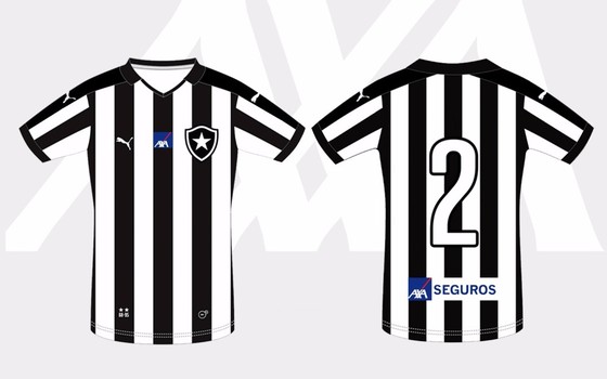 AXA Seguros aumentou investimento no Botafogo para segundo jogo da final do Carioca (Foto: Divulgação) AXA Seguros aumentou investimento no Botafogo para segundo jogo da final do Carioca (Foto: Divulgação)