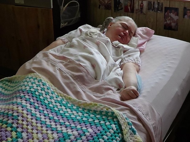 Edwarda O'Bara, paciente que ficou em coma durante 42 anos (Foto: Reprodução/Facebook)