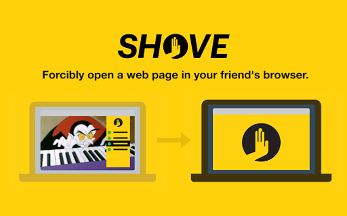 Extensão abre páginas do Chrome no computador de amigos (Foto: Reprodução/Shove)