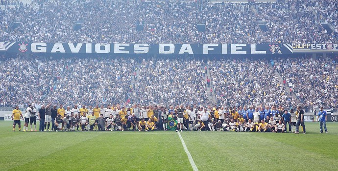 Jogo Festivo Arena Corinthians (Foto: Marcos Ribolli/GloboEsporte.com)