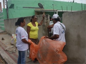Mutirão da dengue (Foto: Divulgação/Prefeitura de Campos)