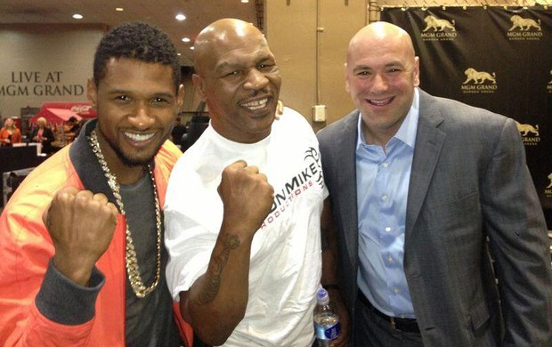 Dana Usher e Tyson UFC 162 (Foto: twitter do ufc)