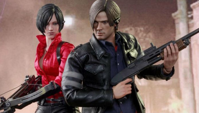 Leon e Ada, de Resident Evil 6, estão entre os lançamentos recentes da Hot Toys (Foto: Divulgação/Hot Toys)