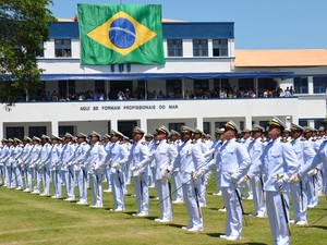 Integrantes da Marinha (Foto: Divulgação)