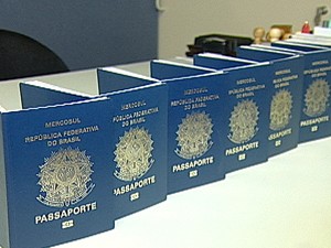 Posto da PF em Uberaba emitiu mais de 9.600 passaportes (Foto: Reprodução/TV Integração)