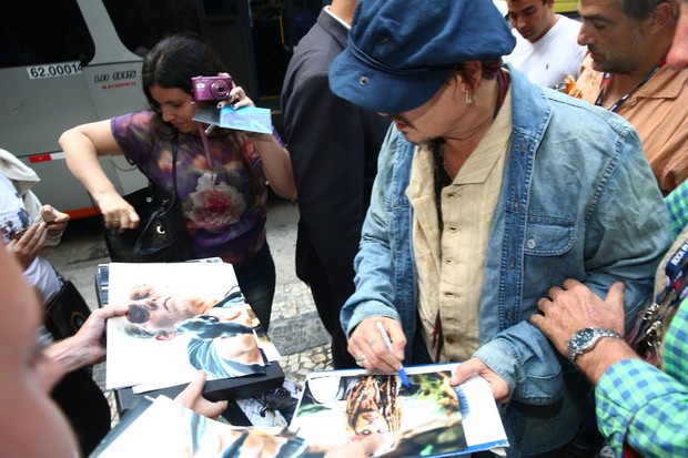 Johnny Depp (Foto: André Freitas / AgNews)