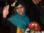 Malala vai exibir uniforme escolar com sangue na cerimônia do Nobel