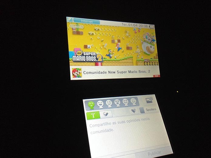 Nintendo 3DS: aprenda a tirar screenshots dos seus games (Foto: Reprodução/Murilo Molina)