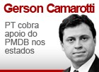 PT cobra apoio do PMDB nos estados (Editoria de Arte/G1)
