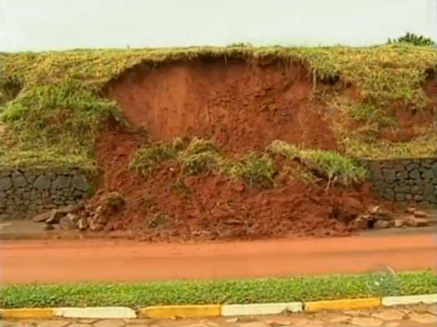 G1 Chuva Forte Provoca Deslizamento De Terra E Queda De Muro Em Avaré Sp Notícias Em 