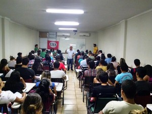 Cursinho popular em Santarém (Foto: Rayanna Dolores/UES)
