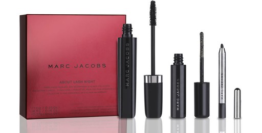 O kit About Last Night, da Marc Jacobs, conta com a máscara O!mega; a máscara Lame noir ultra-glittering; e o lápis de olho Highliner gel, R$ 200 na Sephora (Foto: Divulgação)