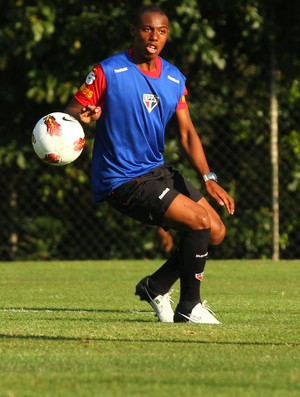 Wellington treino São Paulo (Foto: Luiz Pires/VIPCOMM)