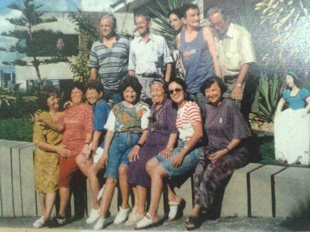 Último registro dos 12 irmãos da família Nogueira durante os 90 anos da matriarca, em João Pessoa (Foto: Arquivo Pessoal/Família Nogueira)