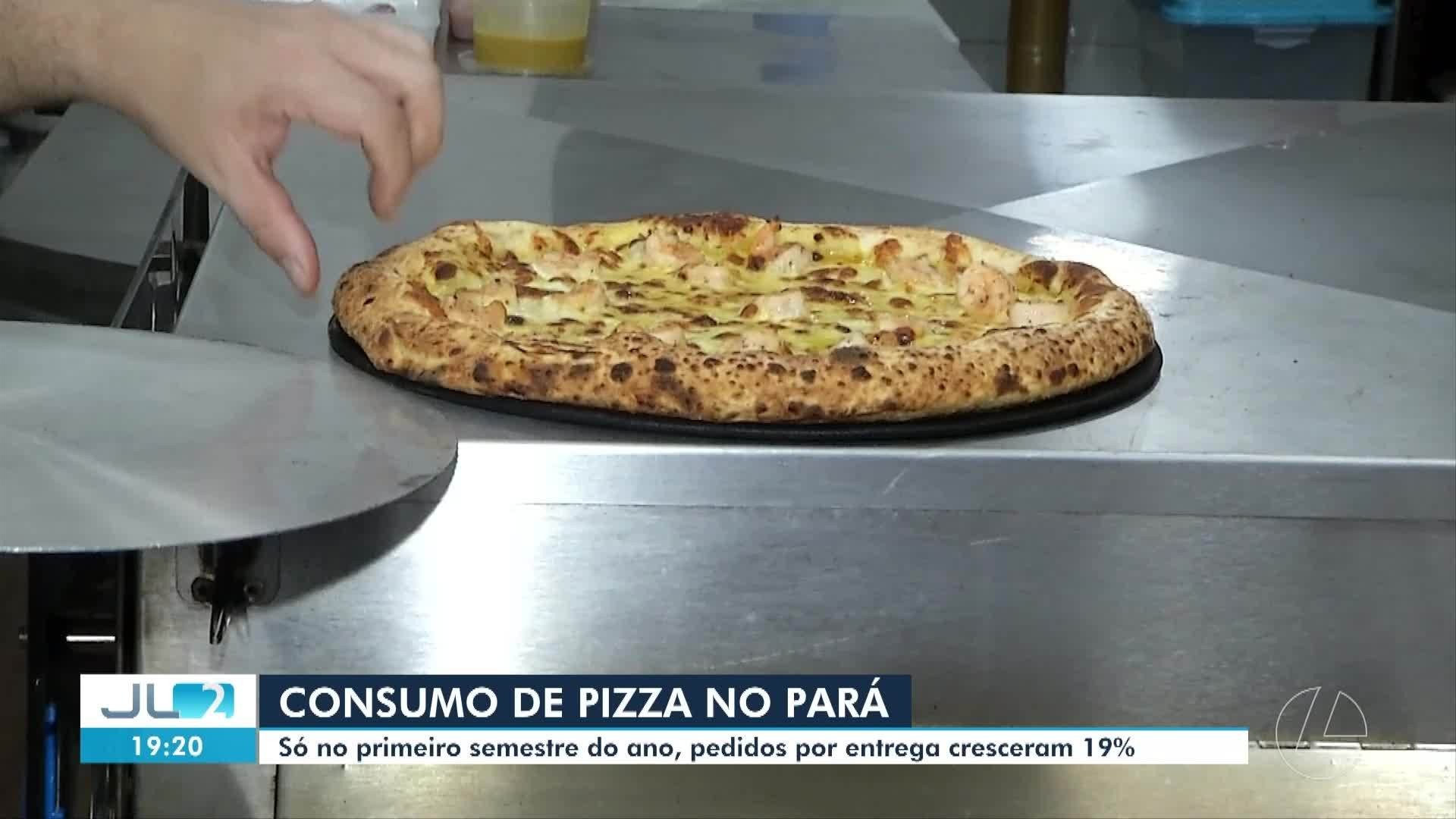 Setor de delivery registra alta de 19% no consumo de pizza no Pará​‌​