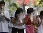 Filipinos vão às ruas em celebração ao dia de Santa Rita de Cássia
