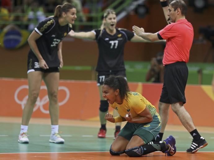 Ana Paula handebol feminino (Foto: Reuters) Ana Paula handebol feminino (Foto: Reuters)