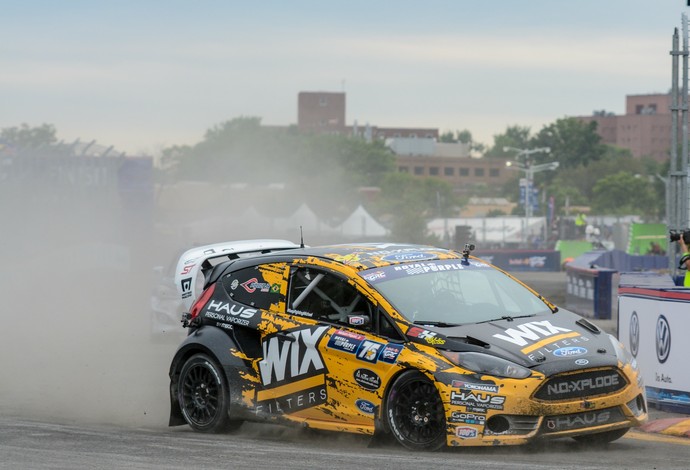 Nelsinho Piquet no Global RallyCross em Washington (Foto: José Mário Dias / Divulgação)
