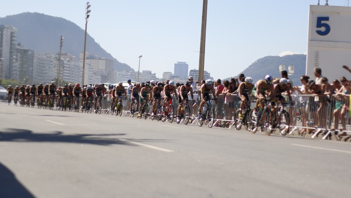 Ciclismo evento-teste triatlo olimpíadas rio 2016 (Foto: Cléber Akamine)