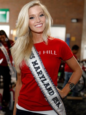 A modelo, advogada e miss Allyn Rose (Foto: Cindy Ord/Getty Images/AFP)