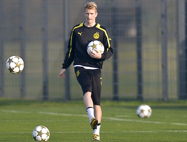 Marco Reus Borussia Dortmund treino (Foto: AP)