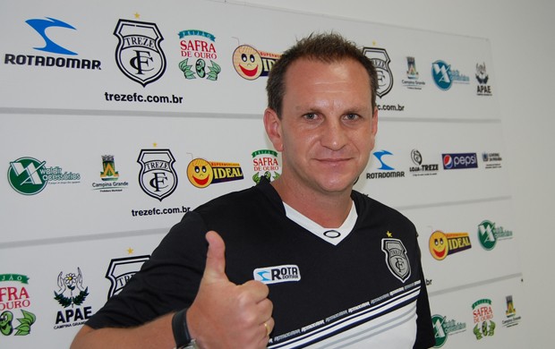 Luciano Silva, técnico do Treze (Foto: Silas Batista / Globoesporte.com/pb)