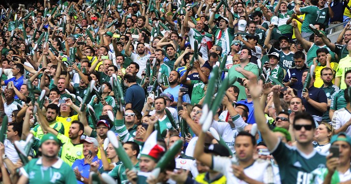 Recorde! Palmeiras registra melhor público da história da nova arena