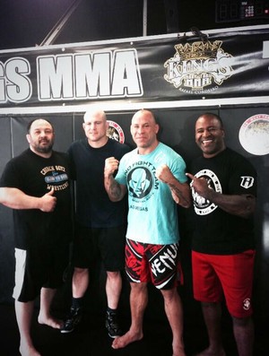 Wanderlei Silva, Cael Sanderson, Rafael Cordeiro MMA (Foto: Reprodução/Twitter)