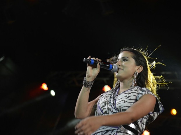 Anitta em show em Salvador, na Bahia (Foto: Eder Mota/ Divulgação)