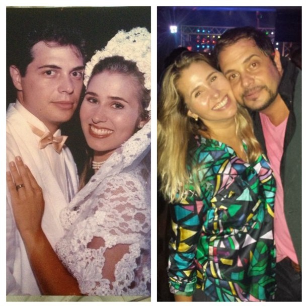 Andréia Sorvetão e o marido (Foto: Instagram / Reprodução)